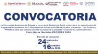 Convocatoria PROEXES 2026